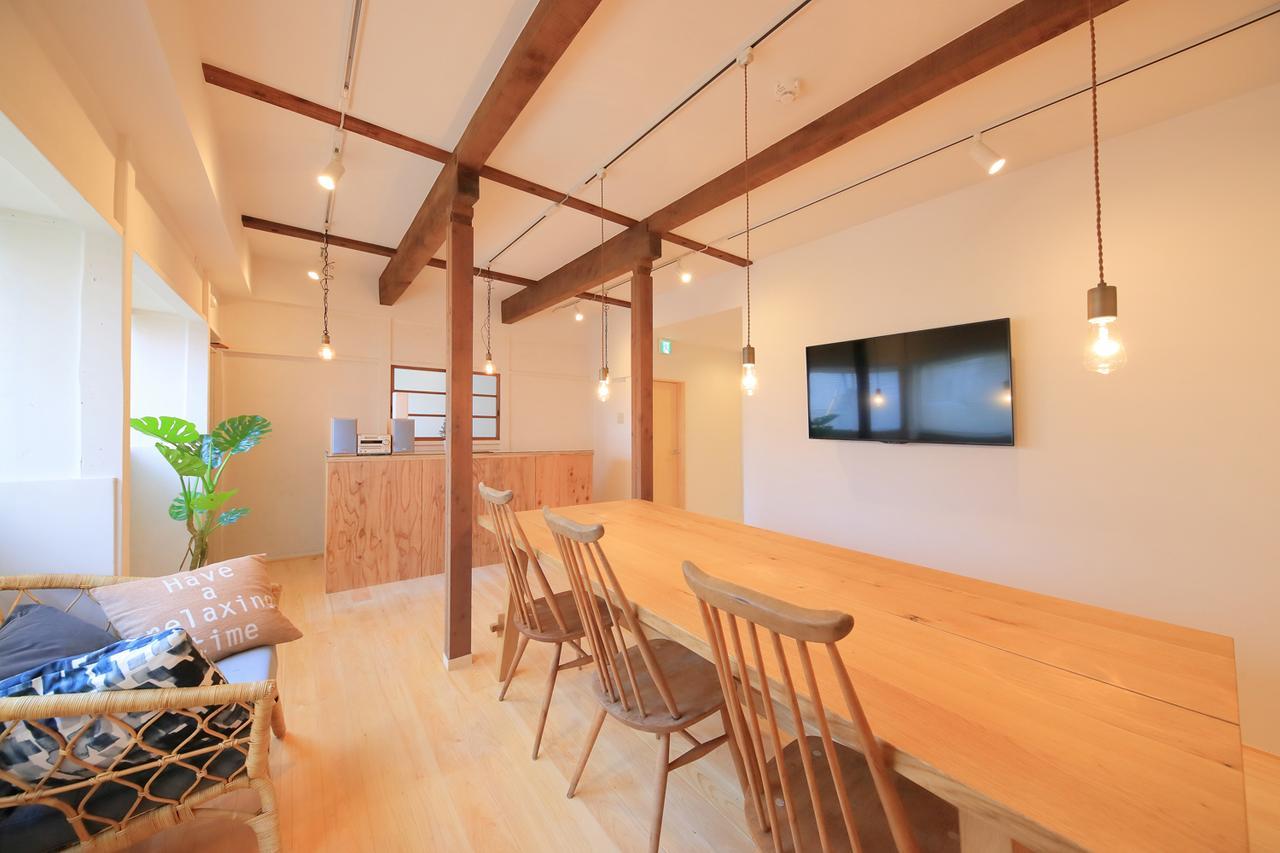 Raku Hostel Ōsaka Extérieur photo