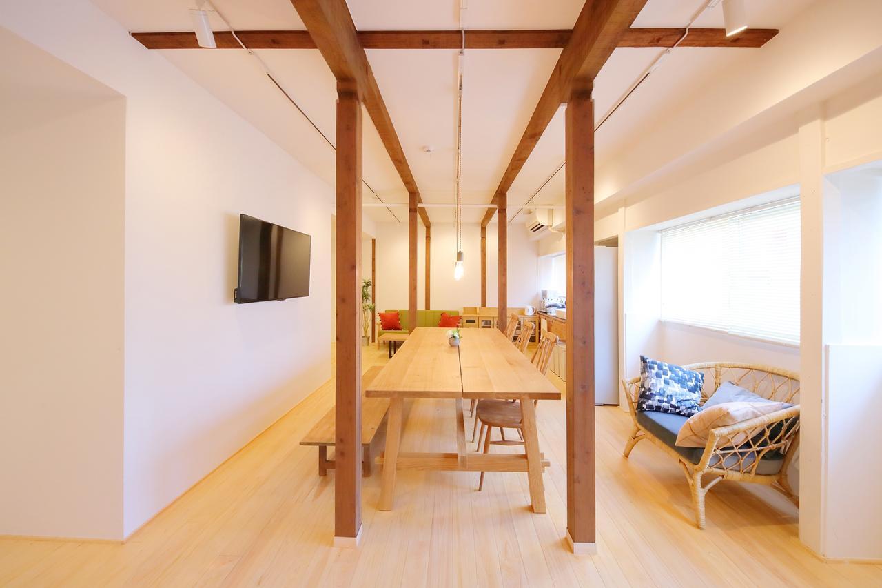 Raku Hostel Ōsaka Extérieur photo