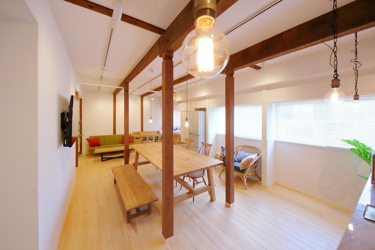 Raku Hostel Ōsaka Extérieur photo
